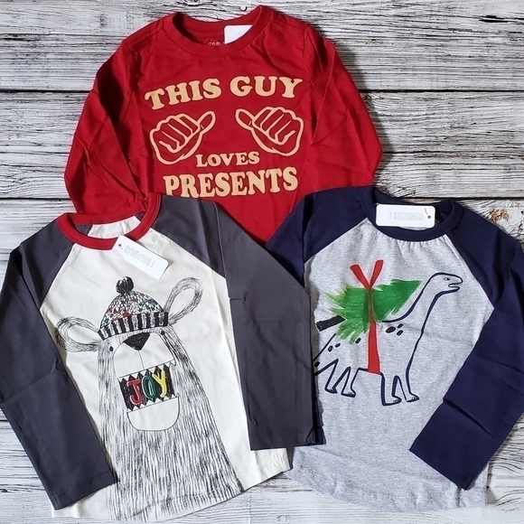 Gymboree Boys Holiday Christmas Bundle Size 3T NWT - Picture 1 of 10
